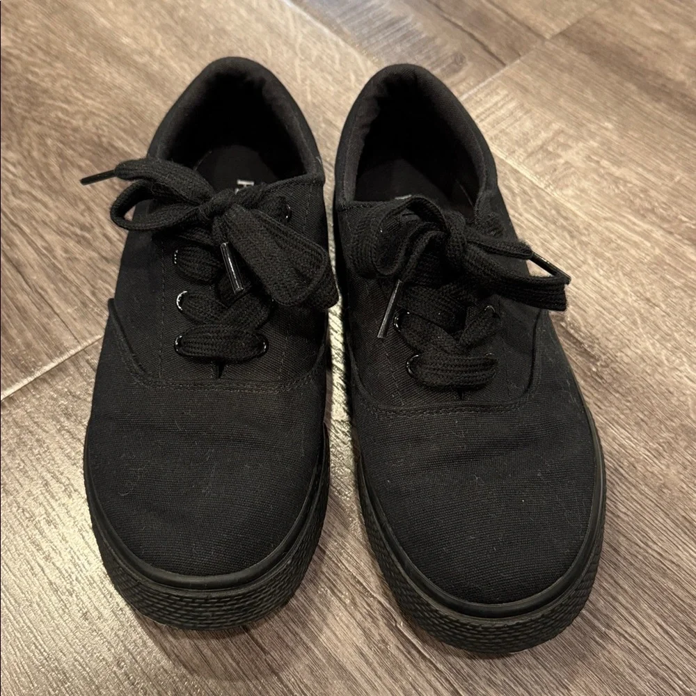 Kids /boys  set of two black dress shoes. Size 2